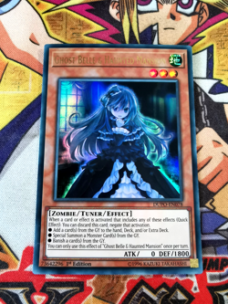 Ghost Belle & Haunted Mansion dupo-en078 1st Edition (VLP) Ultra Rare Yu-Gi-Oh! - Image 1