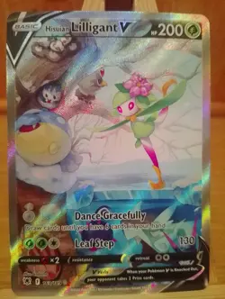 Pokemon Cards Hisuian Lilligant V 163/189 Astral Radiance Rare Ultra NM - Image 1