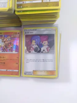 Pokemon Card Large Korean Bundle Over 1000 Cards 70+Holos Great Childrens Gift - Image 4