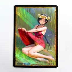 ADA WONG Waifu Anime Card LIMITED 1/1 Custom TCG Holo Goddess Story ACG T14309 - Image 1