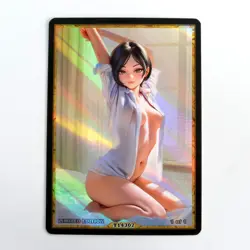 ADA WONG Waifu Anime Card LIMITED 1/1 Custom TCG Holo Goddess Story ACG T14307 - Image 1