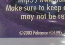 Pokemon TCG Ruby & Sapphire Lady Astrid Battle E-Reader Card NEW IN PACK 2003 - Image 4