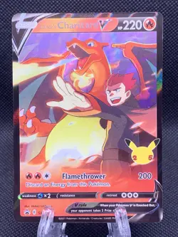 Lance's Charizard V SWSH133 SWSH: Sword & Shield Promo Cards Holo - Image 1