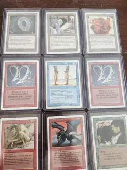***MTG 250+ card lot, 30 in top loaders, Revised, The Dark, 4th, Ice Age *** - Image 3