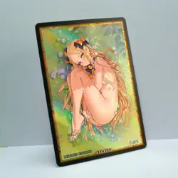 ABIGAIL WILLIAMS Waifu Anime Card LIMITED 1/1 Custom TCG Holo T14304 - Image 2