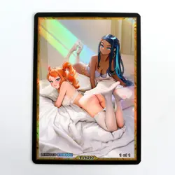 NESSA SONIA Waifu Anime Card LIMITED 1/1 Custom TCG Holo T14297 - Image 1