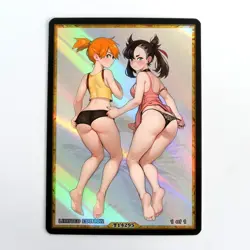 MARNIE MISTY Waifu Anime Card LIMITED 1/1 Custom TCG Holo T14295 - Image 1