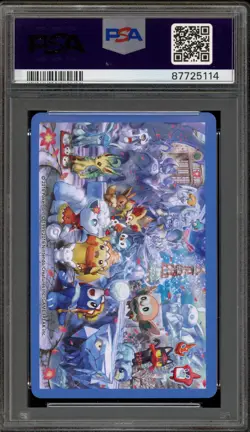 Pokemon Alolan Vulpix Queen of Spades Pokemon Center Sapporo Playing Card PSA 10 - Image 2
