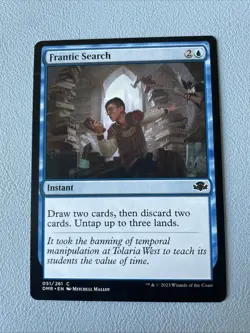 Frantic Search - MTG Dominaria Remastered - NM - Image 1