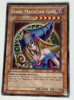 Yugioh! Card TCG Dark Magician Girl MFC-000 Secret Rare Unlimited Edition - MP - Image 1