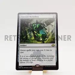 MTG Magic MH3 Modern Horizons 3 - 1x EN NM 0291 R Emerald Medallion - Image 1