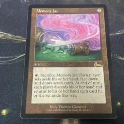 Magic the Gathering - Memory Jar - Urza's Legacy - Regular - LP - mtg - Image 2