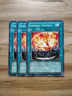 Yu-Gi-Oh! - Inferno Tempest 3X - Full Playset - Image 1