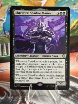 MTG Commander TMNT R Shredder, Shadow Master #0020 - Image 1