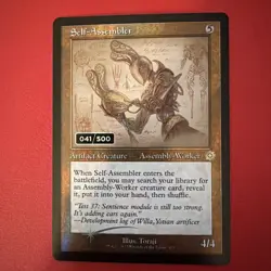 Self-Assembler (Schematic) (Serial Numbered) MTG - 041/500 - Image 1