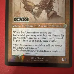 Self-Assembler (Schematic) (Serial Numbered) MTG - 041/500 - Image 3