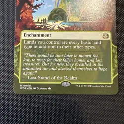 MtG Prismatic Omen (WOT-0060) Rare English - Image 2