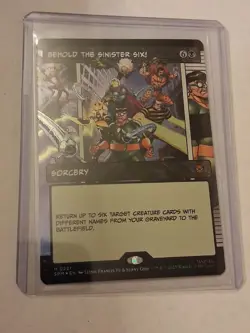 Behold the Sinister Six! (Borderless) Marvel's Spider-Man Foil - Image 1