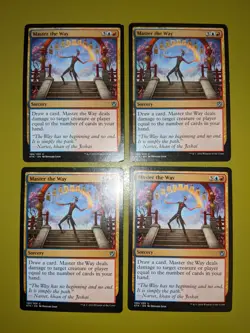 Master the Way x4 Khans of Tarkir 4x Playset Magic the Gathering MTG - Image 1
