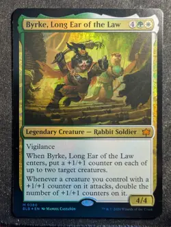 Byrke, Long Ear of the Law - Foil - Bloomburrow (MTG) - Image 1