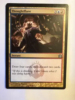 Magic the Gathering MTG Thoughtflare 203/274 Return to Ravnica NM - Image 1