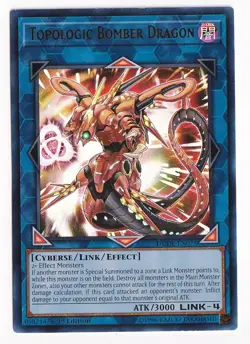 Yugioh! LP Topologic Bomber Dragon - DUDE-EN025 - Ultra Rare - 1st Edition Light - Image 1