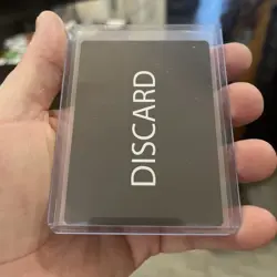 MTG Black DISCARD Misprint / Print Error - Image 1