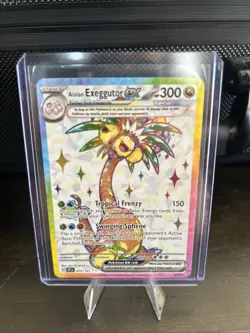 Pokemon TCG Alolan Exeggutor EX 225/191SV08: PERFECTLY CENTERED - Image 1