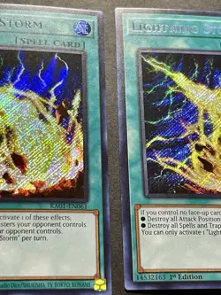 3x Lightning Storm | RA01-EN061 | Secret Rares | NM | 1st Edition | YuGiOh! - Image 3