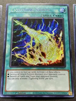 3x Lightning Storm | RA01-EN061 | Secret Rares | NM | 1st Edition | YuGiOh! - Image 5