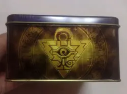 YUGIOH 2004 Japanese booster pack collectors tin (open) black luster tcg rare - Image 4