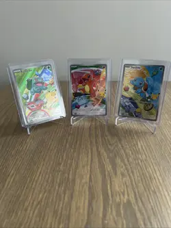 Pokemon First Partner Illustration Collection Series 1 Promo Kanto (super Clean) - Image 1