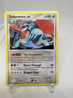 Pokemon TCG Salamence Arceus 8/99 Holo Holo Rare - Image 1
