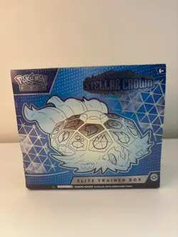 Pokemon Stellar Crown SV07 Elite Trainer Box ETB Sealed - Image 1