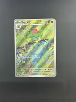 Pokemon TCG | Ivysaur - 167/165 | SV 151 Illustration Rare | English - NM - Image 1