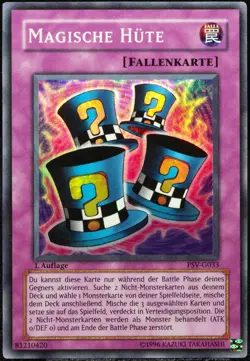 Yu-Gi-Oh! Magische Hute PSV-G033 1.Edition (1st) Super Rare [NM-MINT] | DE 2002 - Image 1