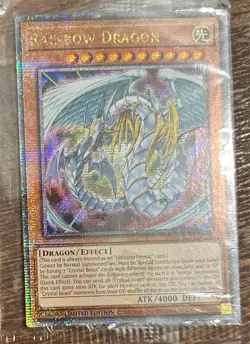 Yu-Gi-Oh! Rainbow Dragon TN23-EN004 Quarter Century Secret Rare 25th Anniversary - Image 4