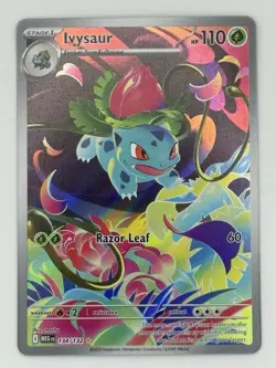 Pokemon TCG Ivysaur 134/132 Mega Evolution Reverse Holo Pulled 2/22/26 - Image 1
