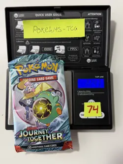 (HEAVY)🔥 22.43g Pokemon TCG Journey Together Booster Pack Factory Sealed✅ - Image 1