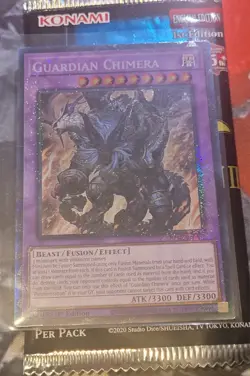 YUGIOH - Guardian Chimera - (Collector's rare - 1st Ed - RA02-EN023) - NM - Image 3