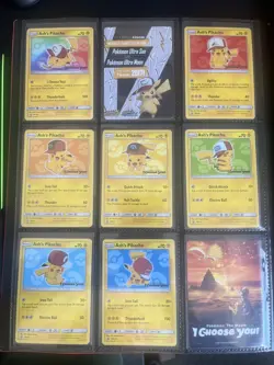 Pokemon Ash’s Pikachu “I Choose You” Promo Complete Set 7 of 7 - Image 1