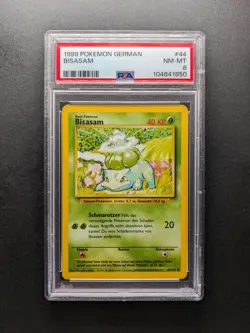 1999 Pokemon BISASAM - 44/102 - Base Set DE - PSA 8 - Image 1