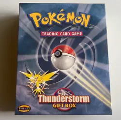 Pokemon Thunderstorm Gift Box Factory Sealed MINT - Includes 3 WOTC Booster Pack - Image 2
