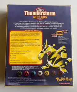 Pokemon Thunderstorm Gift Box Factory Sealed MINT - Includes 3 WOTC Booster Pack - Image 3