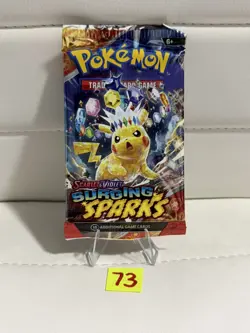 (HEAVY)🔥 Pokemon TCG Surging Sparks Booster Pack Factory Sealed✅ - Image 1