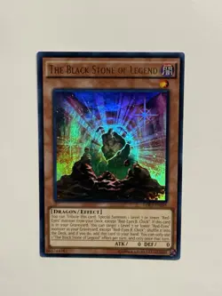 The Black Stone of Legend Unlimited Edition Ultra Rare LDK2-ENJ05 Yu-Gi-Oh! - Image 1