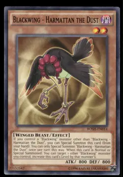 Yu-Gi-Oh! TCG Blackwing Harmattan the Dust Regular - Image 1