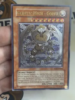 Majestic Mech - Goryu EOJ-EN016 Ultimate Rare Unlimited YuGiOh! NM ENHANCED! - Image 2