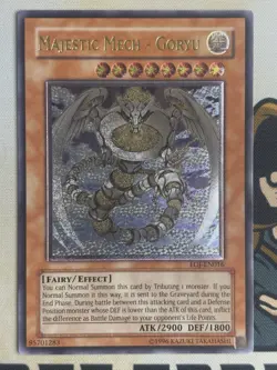 Majestic Mech - Goryu EOJ-EN016 Ultimate Rare Unlimited YuGiOh! NM ENHANCED! - Image 3