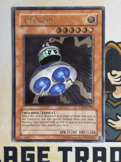 UFORoid Ultimate Rare Unlimited CRV-EN010 YuGiOh! NM EURO - Image 3